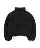 THE COLDEST MOMENT Tcm Starfish Logo Puffer Jacket (Black)