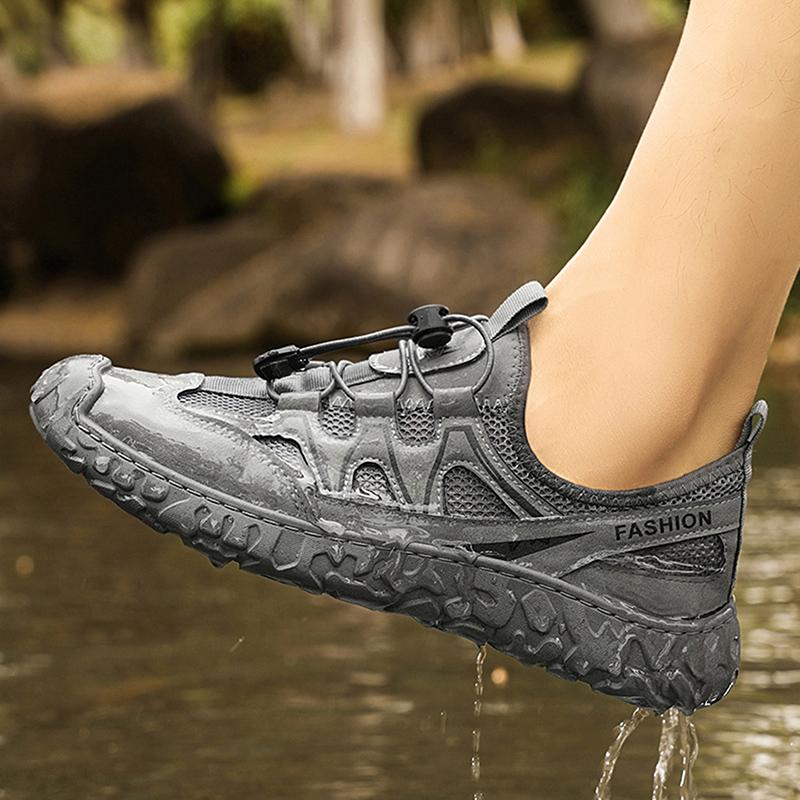 2025 New Men Outdoor Mesh Shoes Breathable Sport Male Shoes Casual Shoes Comfortable and Lightweight Running Shoes Male Sneakers