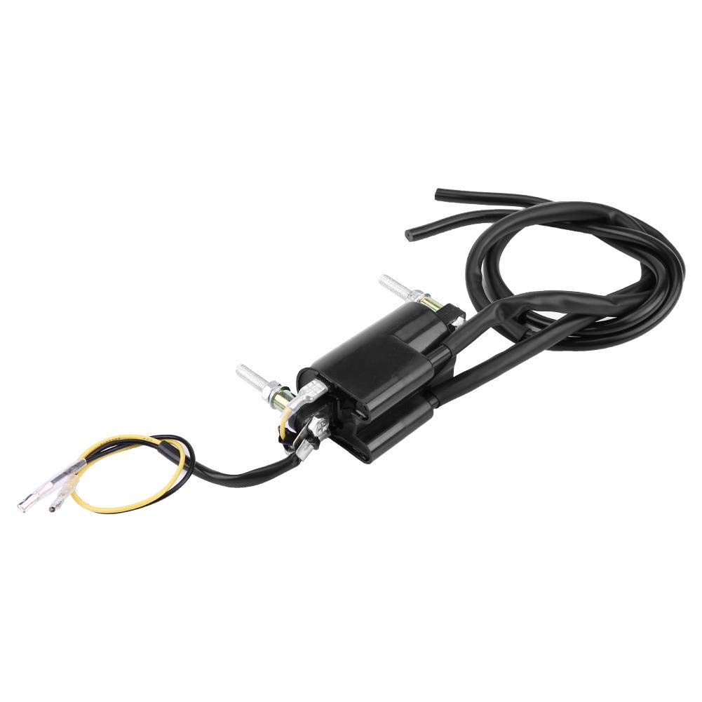 Ignition Coil Dual-Qiilu Plastic Ignition Coil Dual Wire Output Honda CB160 CB350 CB400 CB650 CB1000 KAWASAKI YFM350