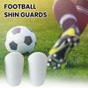 1 par leve mini caneleiras de futebol equipamento de proteção confortável flexível caneleiras de futebol para homens mulheres crianças meninos meninas