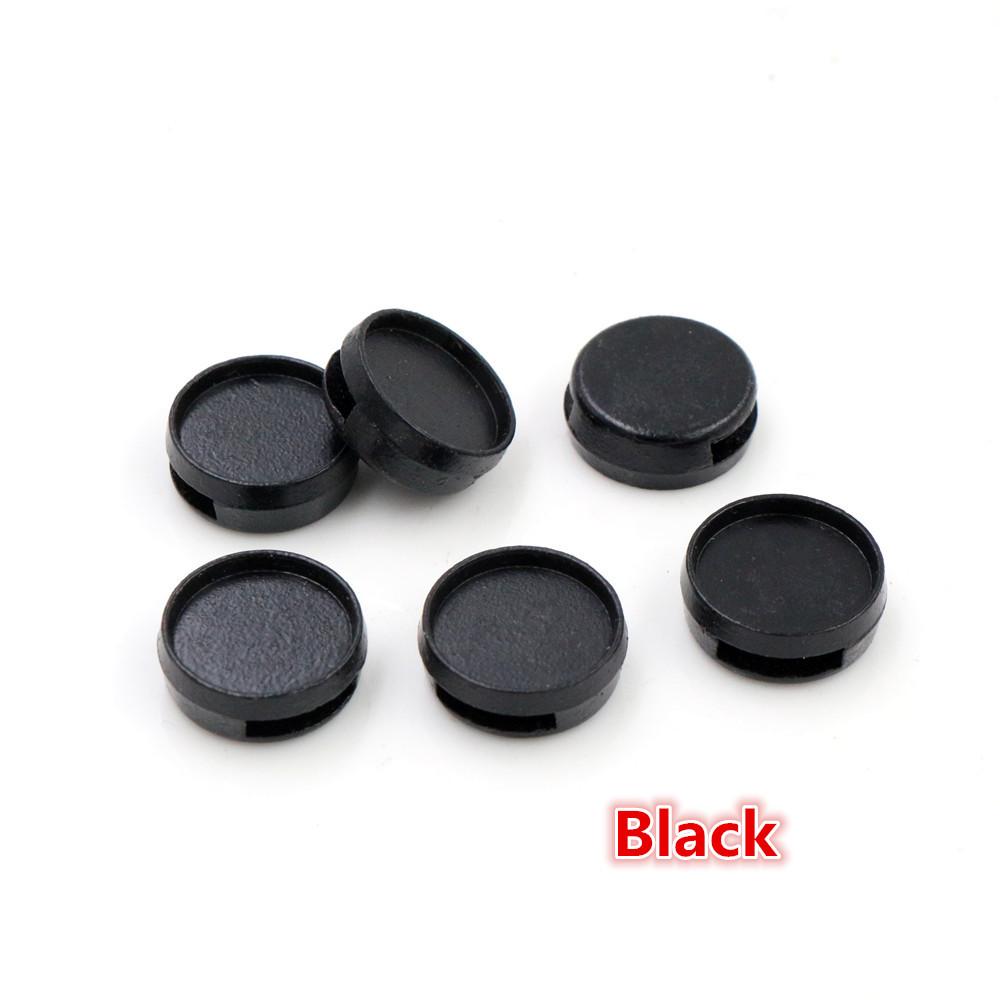 20pcs 12mm Inner Size Antique bronze Black Silver Plated Fashion Style Cabochon Base Cameo Setting Charms Pendant