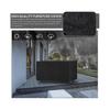Outdoor Furniture Cover 170x94x70cm Waterproof UV Resistant Patio Table Chair Protective Cover Black
