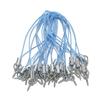 20/50pcs Lanyard Lariat Strap Cord With Eye Pins Screw Colour Strap Charm Cord Rope Keychains Hooks Mobile Phone DIY Accessories