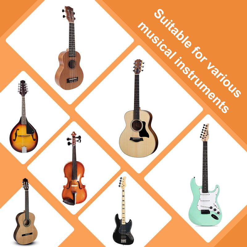 Foldable MetaL Guitar Stand Universal for Holder for Acoustic/Electric Guitar Ukulele Violin Banjo