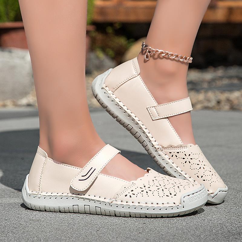 Sandali Donna Estivi Verdi Scarpe da Escursionismo Outdoor Marroni Sandali Bassi da Spiaggia Casual Morbidi Sandali Romani Rossi per Ragazza Taglie Forti