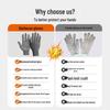 6 Pairs Heat-Resistant Barbecue Gloves: Anti-Scald Cooking Protection with Oil-Splash Guard for Chefs