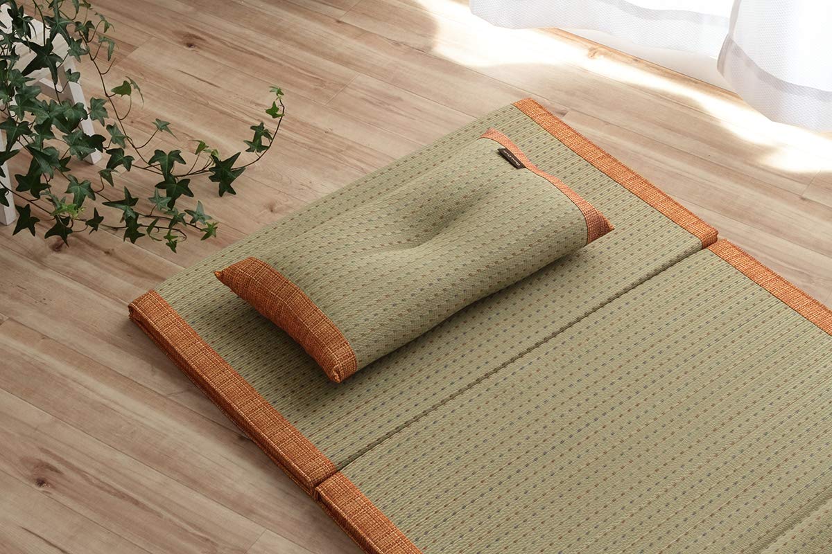 

IKEHIKO Igusa Clear Pillow, Deodorizing, Perfect for Sleeping, Simple Design, Made with Kobayashi Pharmaceutical s Kobaguard, Approx. 50 x 30 cm,