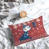 Moomin Little My Soft and Comfortable Sofa Decorative Pillow Suitable for and 60cm X 40cm Pillowcase, Anti-mite, Antibacterial, Anti-odor,