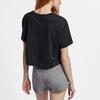 Nike Sportswear Essential Short-Sleeve Casual Crew-Neck T-Shirt Women Tops Black BV6176-010