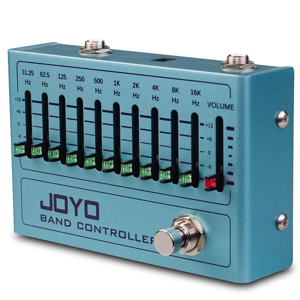 JOYO R-12 10-Band Equalizer Pedal for Electric Guitar and Bass