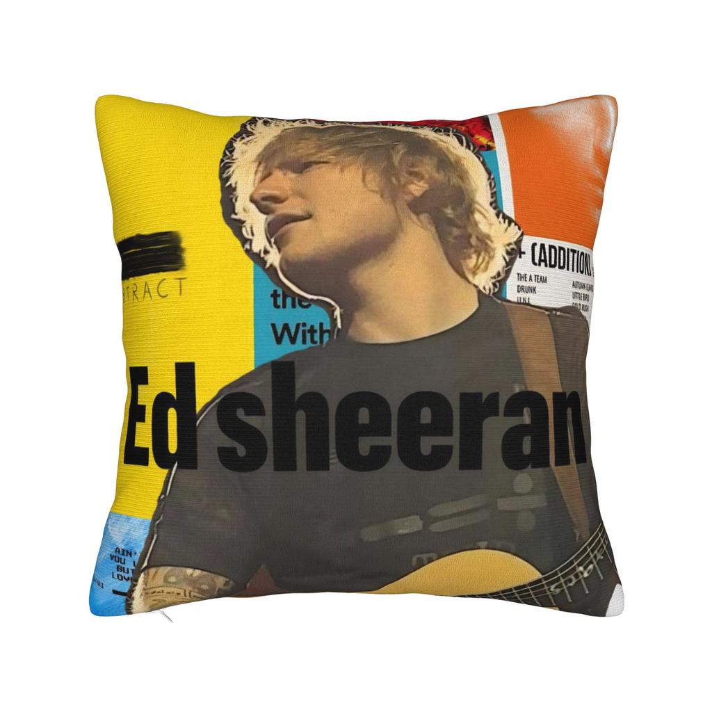 Ed Sheeran Loop Tour 2026 Pillowcase Merchandise Printing Cushion Cover Decorative  Pillow Case Cover Home Multiple Sizes