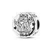 Charms 925 Silver Happy Graduation Series Bachelor's Cap Floral Charm Beaded Pendant Fit Bracelet Necklace Jewelry Gift