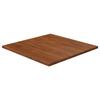 343015 vidaXL Square Table Top Dark Brown50x50x1.5cm Treated Oak Wood