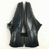 Pre-80s Agal Handmade Wooden Peg Vintage Plain Toe Black Size 26.5-27.0cm Continental Men's(USED)