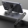 Mini Portable Keychain Phone Stand Aviation Aluminum Anti-slip Adjustable for Travel Live Streaming Vlog Shooting