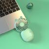 ABS Mini Pocket Fan With USB Charging For Children Students And Adult Travel Mobile Phone Holder