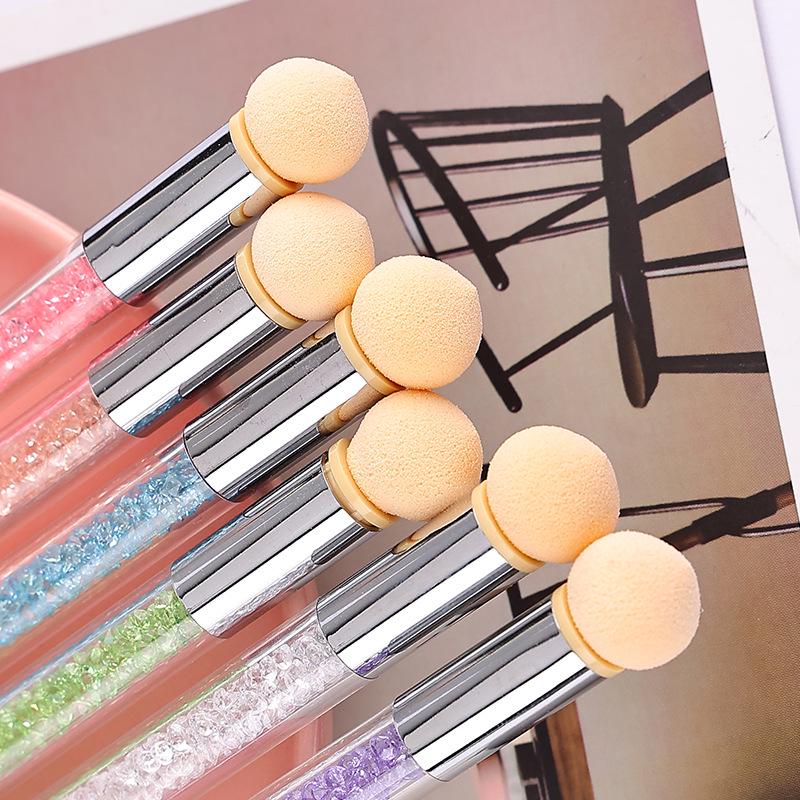 Nail Art Double-Ended Sponge Pen: Gradient, Blending, Dotting & Stippling Tool for Nail Artists