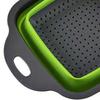Folding Collapsible Colander Easy Storage Draining Safe Colander Strainer for Vegetable Kitchen