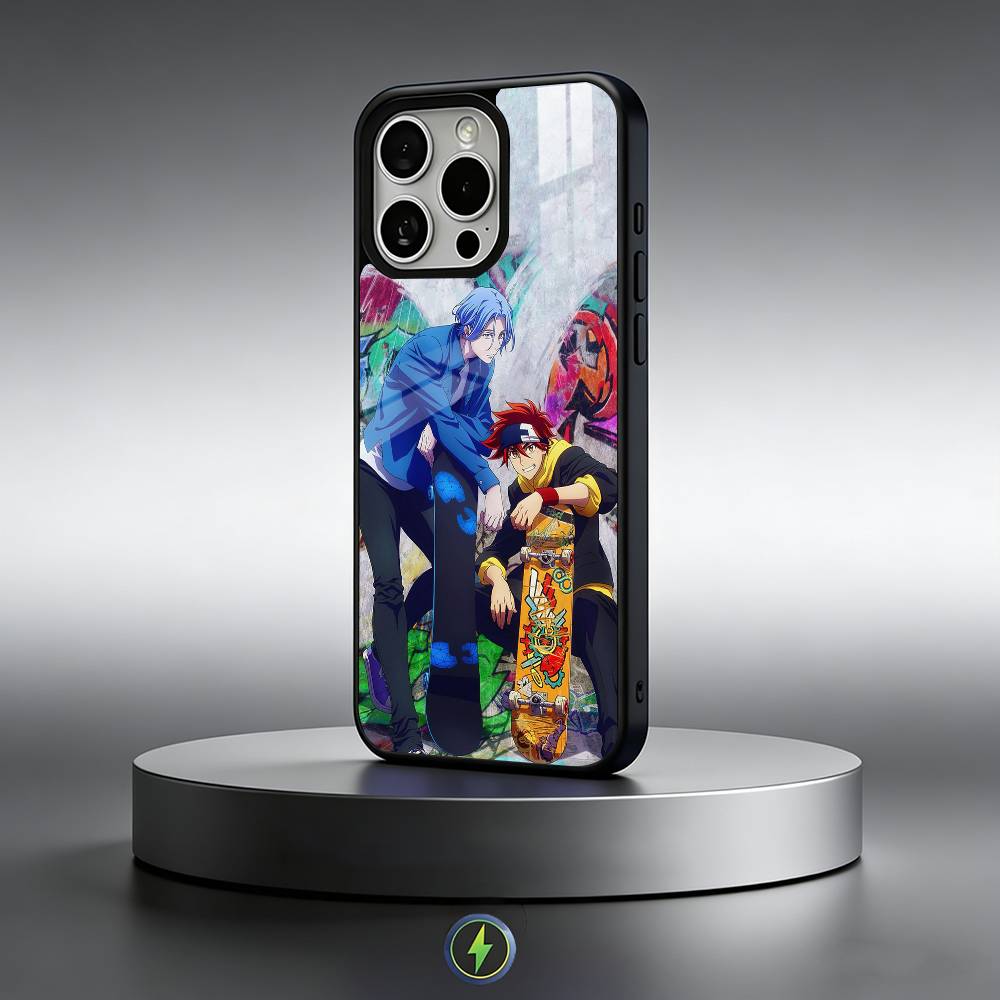 

S-SK8 ANime the InfinityS Phone Case For iPhone17,16,15,14,13,12,11 Plus,Pro Max Magnetic For Magsafe Wireless Charging iPhone15PROMAX