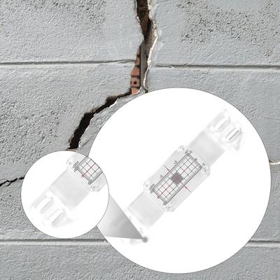 Crack Road Pavement Marker Meter Record Measuring Ruler Deformation