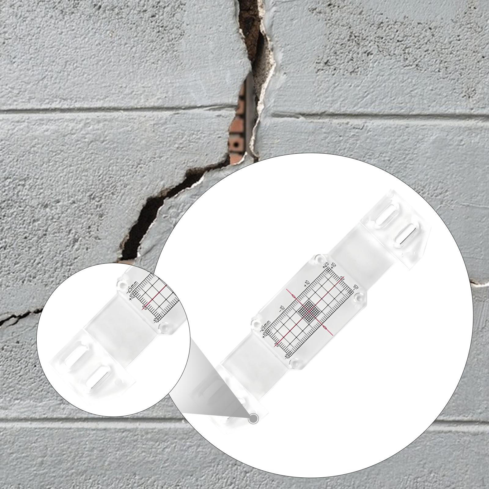 

Crack Road Pavement Marker Meter Record Measuring Ruler Deformation