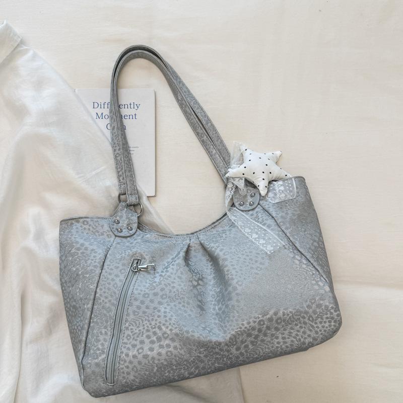Large-capacity Casual Relaxed Single-shoulder Bag for College Students' Commuting Tote Bag
