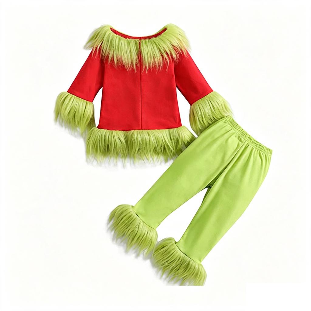 Kids Christmas Costume Holiday Party Outfit for Children