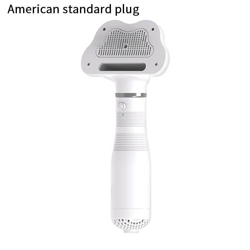 Heiße Katzenbürste mit Dampf Hundespray Haustier Dampfmassagebürste Spray Haarentfernungskamm Massage Dampfgarerkamm für Langes Haar Hunde Katzen