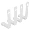 4Pcs Invisible Bed Sheet Clip Needle‑free Sheet Fixer Practical Bedding Clip  Quilt Cover Fix