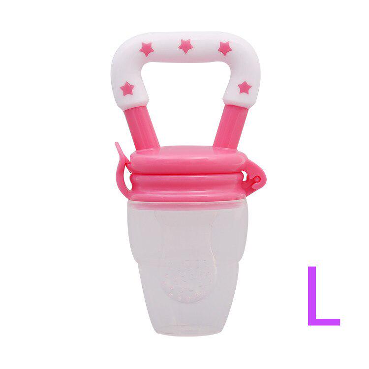 Silicone Baby Food Feeder Nipple Safe Milk Feeder for Baby with Handle Pacifier Bottles Nibbler Fresh Fruit Snack Holder 3 Month