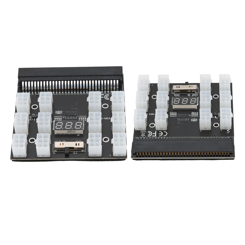 Netzteil Breakout Board Adapter PCB 12 ATX 2x3Pin Konverter 12V für HP PSU GPU Mining