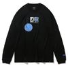 MTV Floating Ball Basketball Long Sleeve T-Shirt, Size M, Black (SMT23152M)