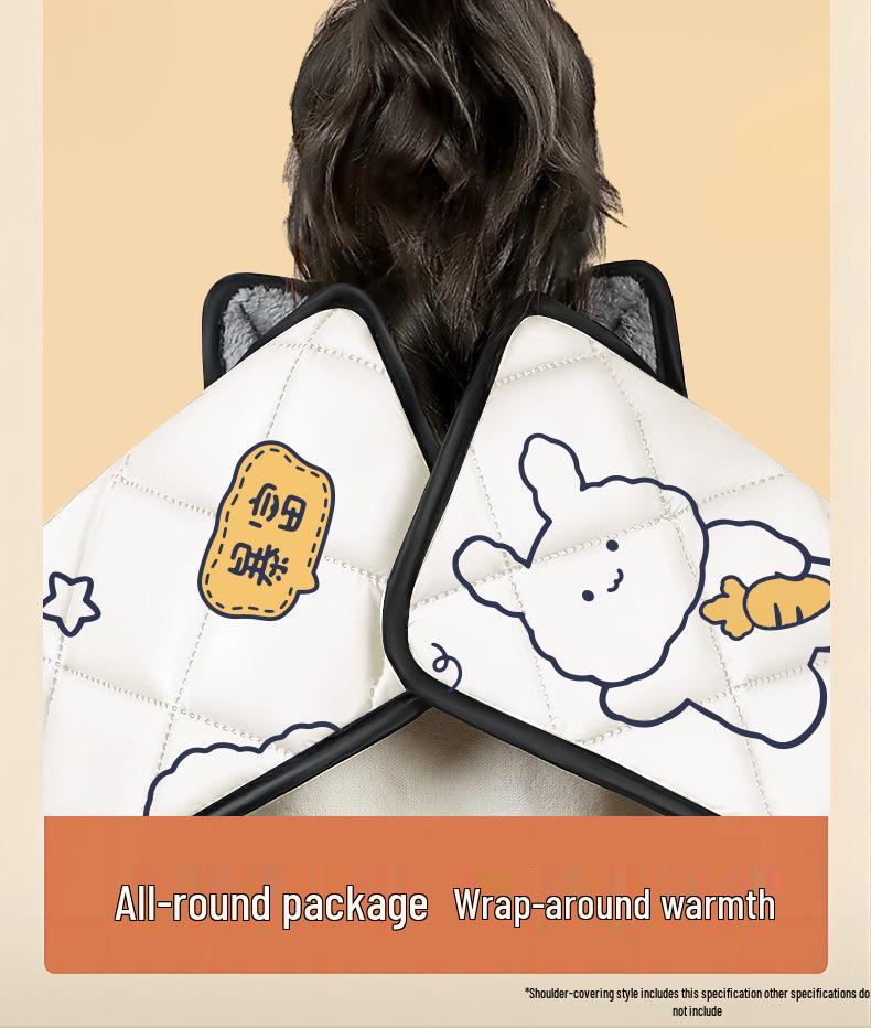 Universal All-Season Windproof Electric Vehicle Windshield with Thick Winter Fleece