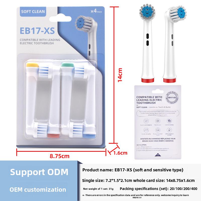 

Насадки для электрических зубных щеток, совместимые с серией Oral-B 4 Pack - 20 Sets Min