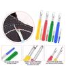 5Pcs Blue Sewing Seam Ripper Kit Colorful Sewing Stitch Thread Unpicker Seam Ripper Thread Cutter Scissor for Thread Remove