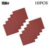 110*100mm Schleifpapier 60-1000 Körnung Zubehör Aluminiumoxid Rot Sets