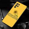 Phone Case for Samsung Galaxy S25 S24 S23 S22 S21 S20 Ultra S20 S22 S21 S10E S20 FE S24 Plus Beautiful Flower sunflower Case