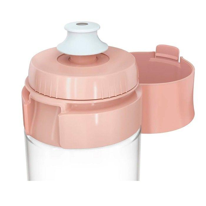 Bouteille filtrante BRITA - Vital - Abricot - 2 filtres MicroDisc - 600 ml