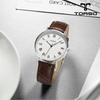 Toleuso T107L-Ssbr Classico Quartz Couple Watch Men'S & Women'S Leather Watch