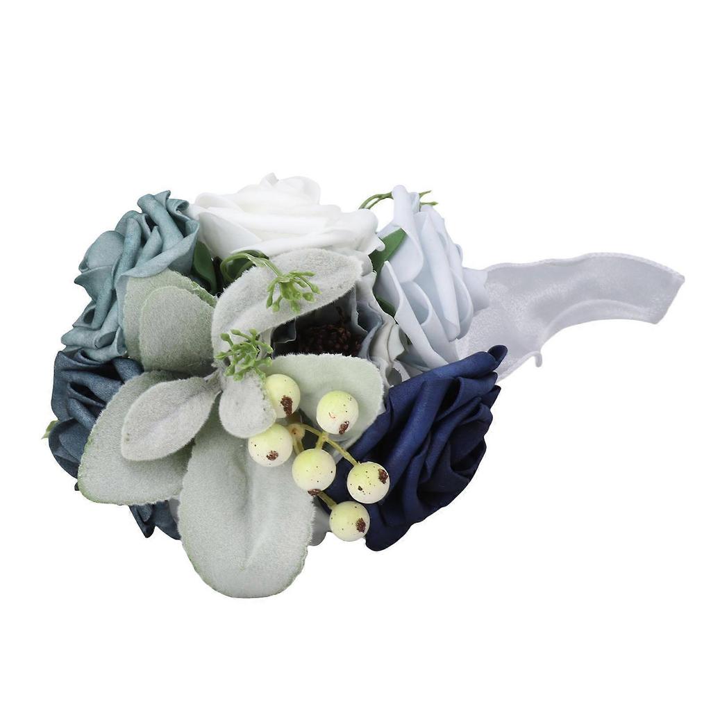 Wedding Flowers,Wedding Bouquet Vivid Color Wedding Bride Bouquets Simulation Wedding Bouquet Exceptional Value