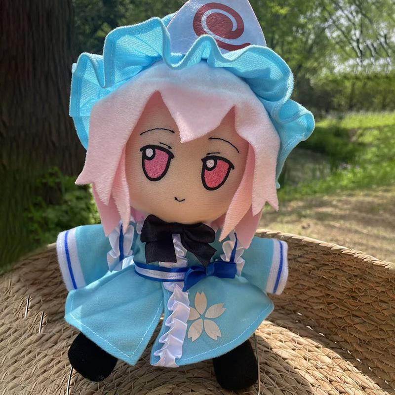 Real Picture TouHou Project Fumo Plush Toy Hakurei Reimu Komeiji Satori Kirisame Marisa Stuffed Anime Plushies Gifts Girl