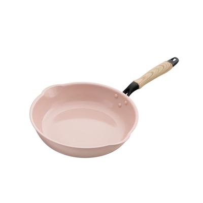 Takeda Corporation X X Ceramic Deep Frying IHFFT26PI [Cooking/Frying Pan/IH Compatible] Pink, 46.6 29.6 10.7 Cm, IH-Compatible Pan, 26cm,