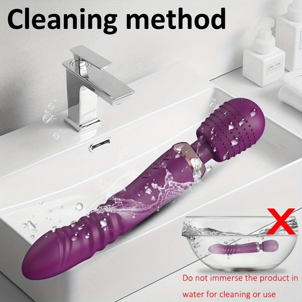 Powerful 3 Motors Fast Thrusting and Dildos Vibrator Silicone Large Size Wand G-Spot Massager Sex Toy for Couple Stimulator