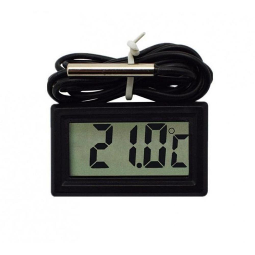 LCD Display Fish Tank Embedded Electronic Digital Thermometer Suitable for Refrigerators and Aquarium Cooler Instruments