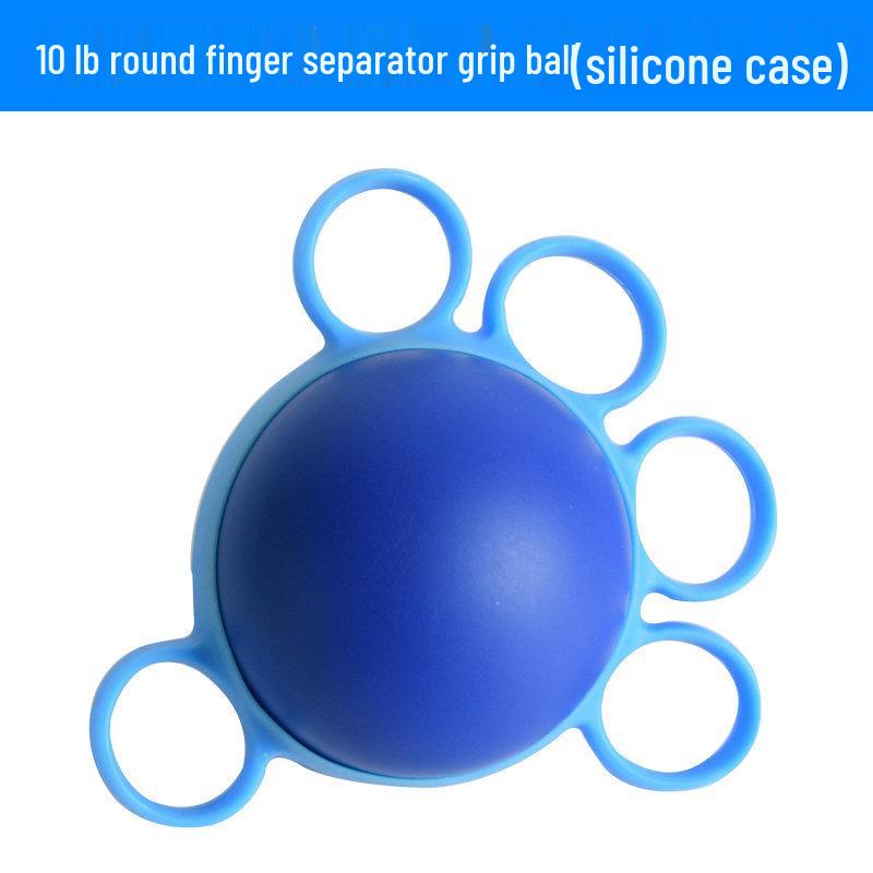 Five-Finger Grip Ball for Hemiplegia Rehabilitation and Elderly Wrist & Finger Strength Training Device
