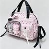 Polka Dot Ita Bag With Lace Bow Decor Women Transparent Pocket Shoulder & Handheld Dual-use Bag Lolita Style Daily Commute Bag