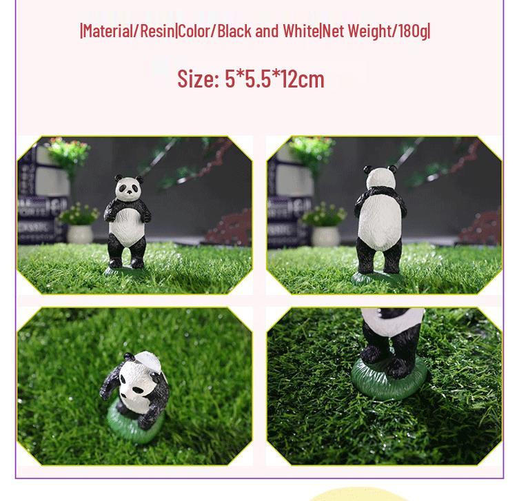 Panda Resin Glasses Holder - Cartoon Desktop Display Stand