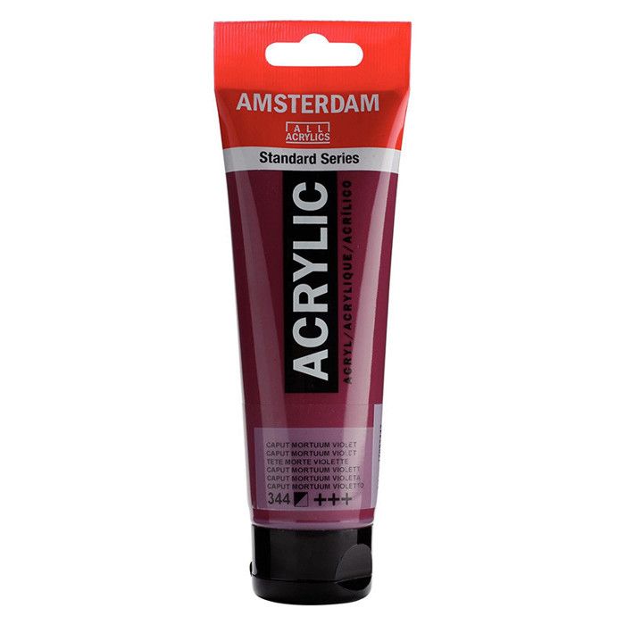 Peinture acrylique - ROYAL TALENS - AMSTERDAM - Caput Mortuum Violet - 120ml - Mixte
