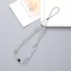 Cartoon Teddy Bear Phone Chain DIY Handmade Beaded Phone Case Pendant Short Style
