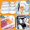 Food Containers With Lid And Seal 8 Pcs.